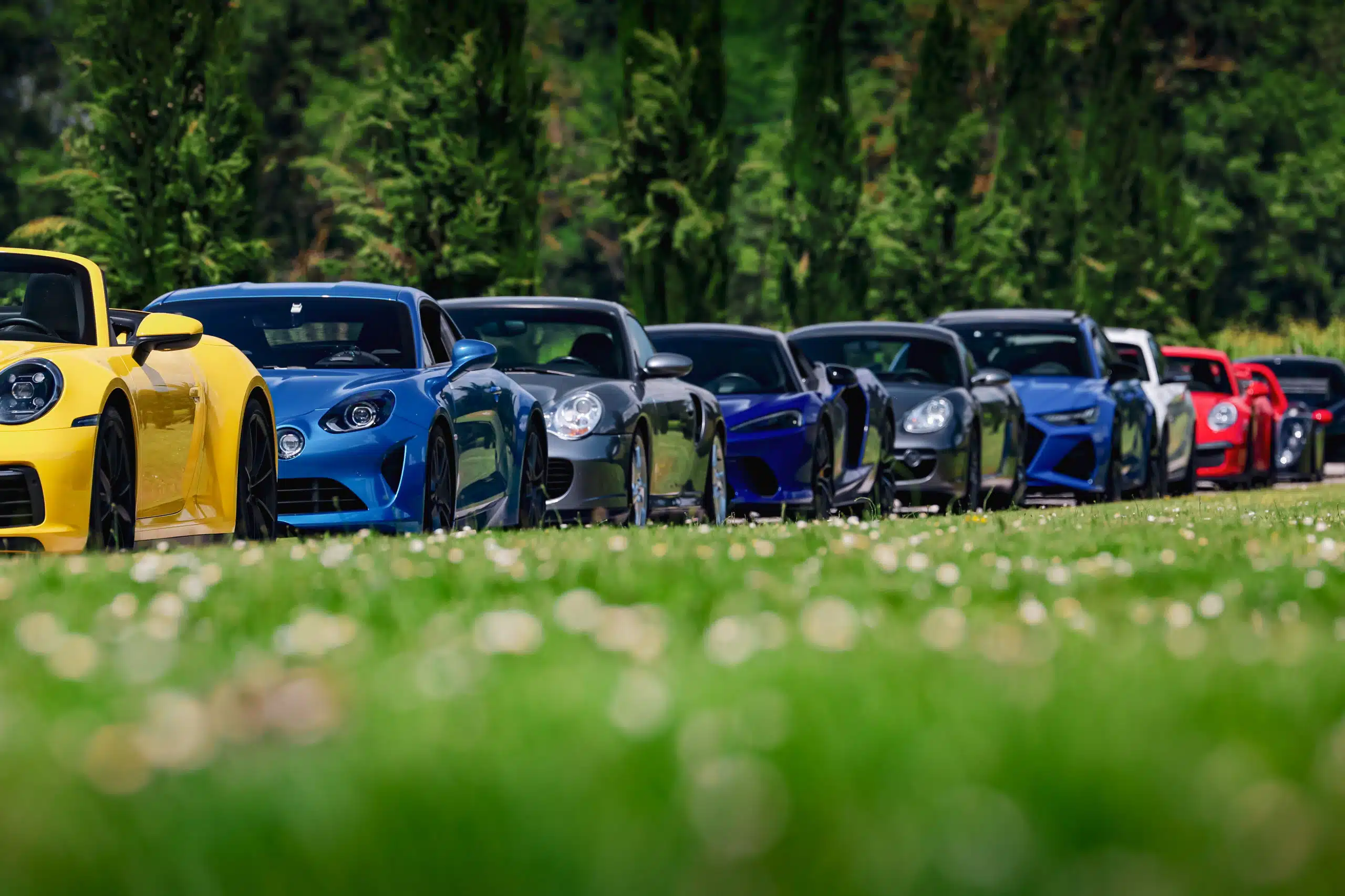 Nous proposons chaque année un événement automobile qui ouvre aux participants les portes du château Bayard